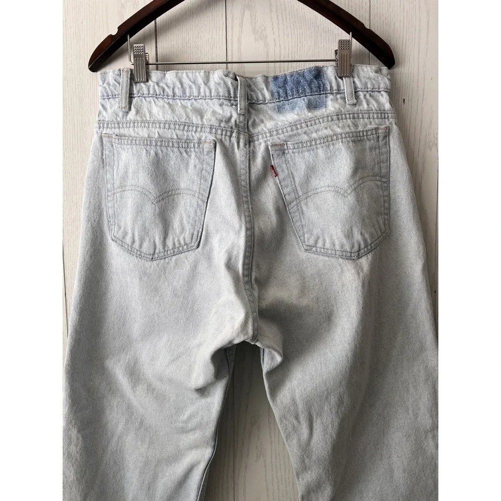Vintage 1991 505 Levi's Jeans Light Wash Straight Leg Jeans 36x30
